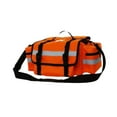 thumbnail image 2 of Bolsa de almacenamiento de primeros auxilios vacía con divisor extraíble, organizador de medicamentos, médica naranja, 2 of 9