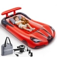 thumbnail image 1 of Cama de viaje inflable para niños pequeños CHERIMOR con protectores de seguridad, 1 of 9
