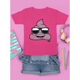 thumbnail image 3 of Cool Funny Poop In Shades Trendy Graphic Symbol T-shirt, 3 of 4