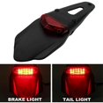 thumbnail image 4 of Motorcycle Led Rear Fender Parking Brake 12v Light Warning Light Universal Off Road Motorcycles Tail Light Car Accessories | | White, 4 of 5