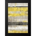 thumbnail image 2 of Reeves, Tom 11x14 Black Modern Framed Museum Art Print Titled - Celadon Dreams I Yellow Version, 2 of 5