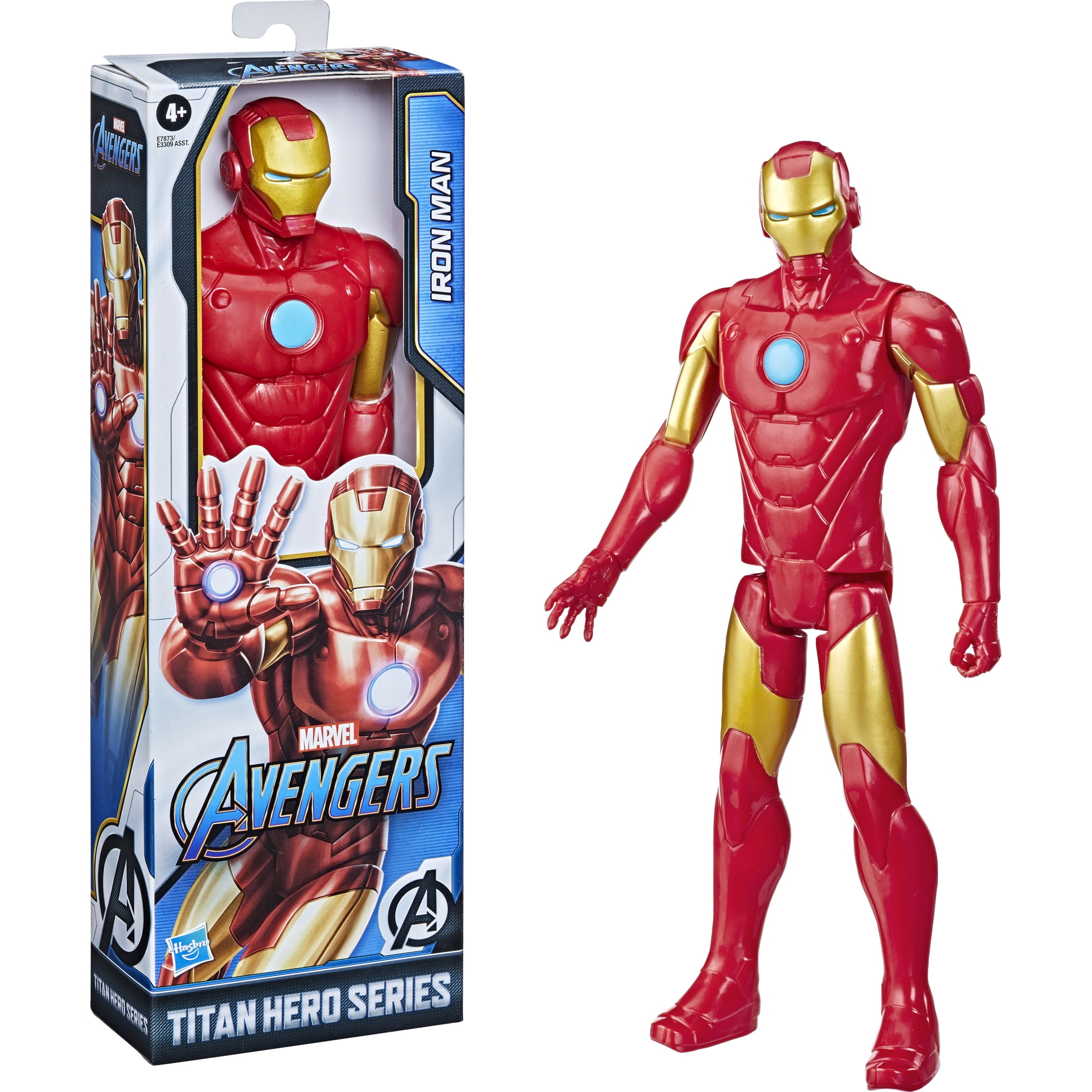 Marvel: Avengers Titan Hero Series Endgame Iron Man Kids Toy Action Figure for Boys and Girls Ages 4 5 6 7 8 and Up (12”)