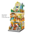 thumbnail image 2 of Street Sphinx Pharaoh Antique Shop Store Architecture 3D Model Mini Blocks Bricks Building Toy For Children Christmas Gift, 2 of 5