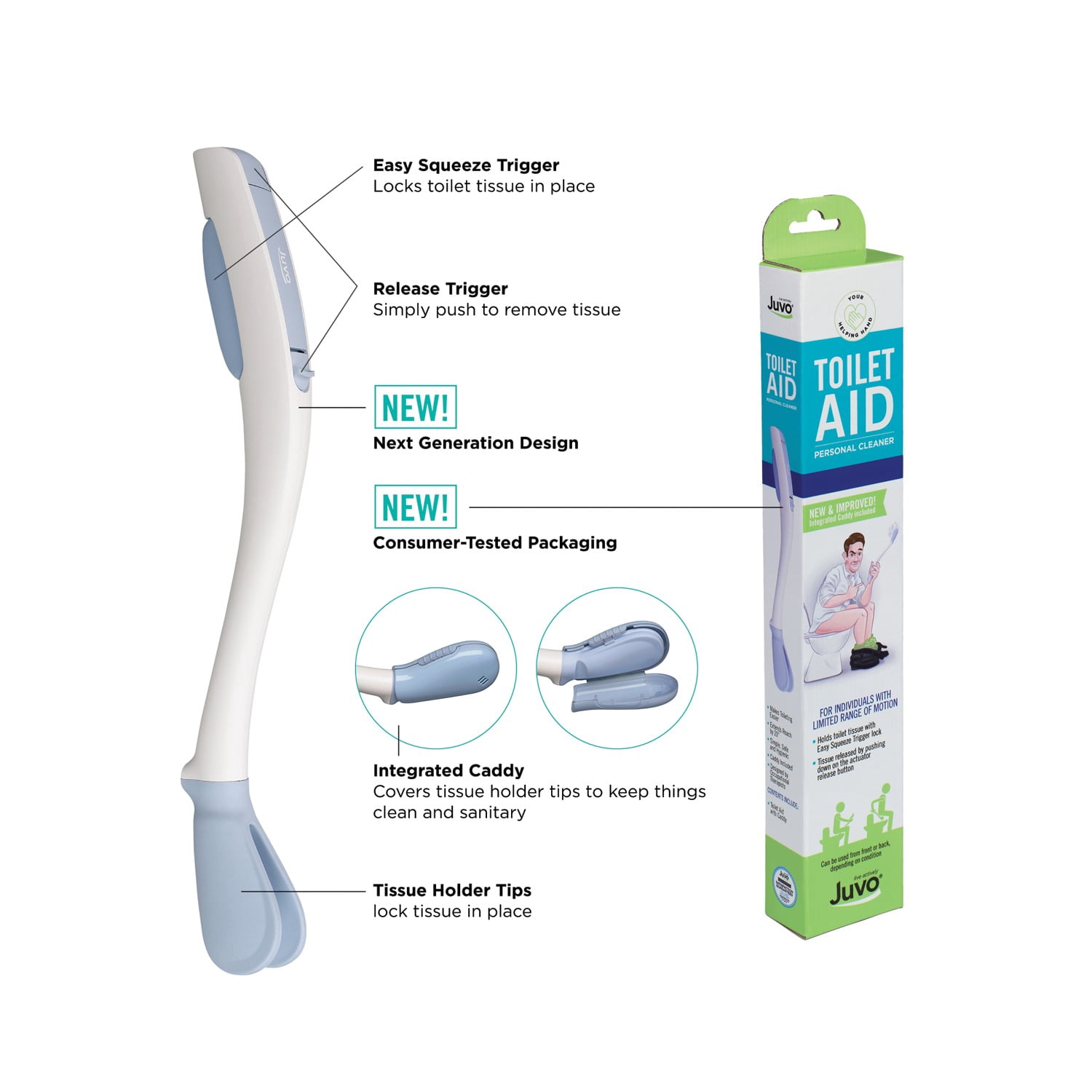 (3 pack) Juvo Products SATA1 Toilet Aid