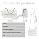 thumbnail image 3 of Bolsa Bandolera Mujer Moda Dama Bolsas Mujer 4 Xtellar blanco, 3 of 3