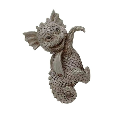 

Eudgs 4 Pack Cute Little Statue Hanging Animal Statue For Flower Pot Resin Climbing Sculpture Flower Pot And Vase Holder For Patio Garden Decorations