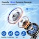 thumbnail image 3 of Auriculares inalámbricos EXZHIG J11 Bluetooth 5.4 con 6 micrófonos 35H negros, 3 of 7