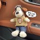 thumbnail image 5 of Muñeco de peluche de 24 cm con diseño de piloto Gromit, para decoración de interiores de coche, relleno de algodón PP, colgante para decoración de coche, regalo, 5 of 5