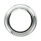 thumbnail image 1 of Anillo de salida de bañera, 2-1/4" ID x 3-9/16" OD, tapa decorativa para el grifo de bañera, anillo de sellado para remodelación de baño, plateado, 1 of 6