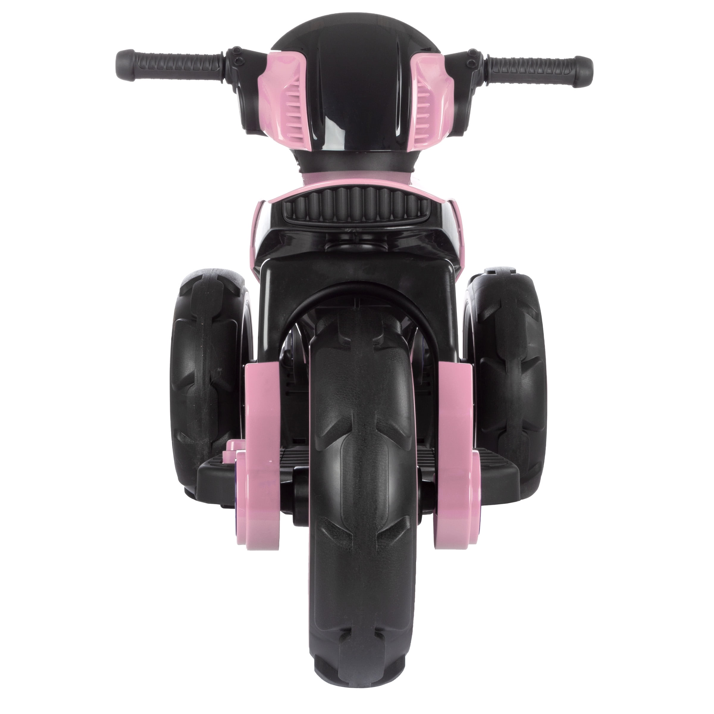 Ride-On Toy Trike Motorcycle –Battery Operated Electric Tricycle for Toddlers with Built-in Sound, Lights and MP3 Input by Lil' Rider (Pink)