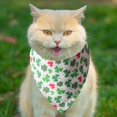 thumbnail image 5 of FYTPOV Shamrock Printed Dog Bandana, Felt Pet Scarf Bibs for Dogs Cats, Adjustable Pet Supplies for Small Medium Large Dog Puppy Cat Pet, 5 of 5