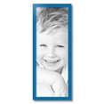 thumbnail image 2 of ArtToFrames 10" x 27" Bright Blue Picture Frame, 10x27 inch Blue Wood Poster Frame (WOM-4751), 2 of 8