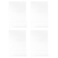 thumbnail image 2 of MasteelfCA 4pcs Acrylic Book Rack Clear Desktop Bookshelf Tabletop Business Card Holder, 2 of 8