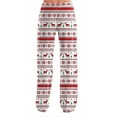thumbnail image 7 of Resicozy Christmas Pajama Bottoms for Women Soft Wide Leg Lounge Pants Comfy Drawstring Fashion Long Pajamas Pants Pink XL, 7 of 7