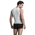 thumbnail image 5 of Mens Compression Slimming Tank Top Shirt, 5 of 6
