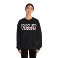 thumbnail image 4 of Inspiring Vacations To Do List Verona City Travel T Gildan 18000 Sweatshirt, 4 of 4