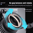 thumbnail image 5 of DEUKIO Black Lightweight Spinning Fishing Reel Screw in Handle 6+1BB 8kg Drag Power Carbon Fiber Body Anti Seawater Fishing Coil, 5 of 20
