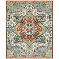 thumbnail image 2 of SAFAVIEH Aspen Caroline Floral Runner Rug, Blue/Rust, 2'3" x 15', 2 of 9