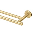 thumbnail image 2 of Gatco 4234 Latitude II 24" Double Towel Bar, 24 Inch, Brushed Brass, 2 of 3