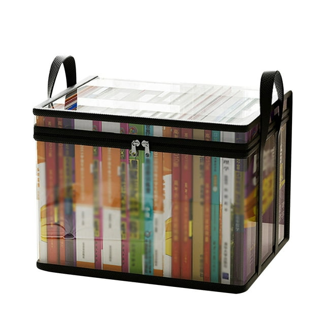 fsxdhpcsgfc Books Organizers Practical Books Storage Foldable Toy Clear Books For Dormitory Household Classroom