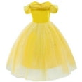 thumbnail image 3 of Robe Princess pour Filles avec Papillons, 5 Couches, Déguisement Chic, 3 of 3