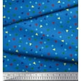 thumbnail image 3 of Soimoi Rayon Fabric Dot & Triangle Geometric Print Fabric by Yard 56 Inch Wide, 3 of 3