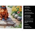 thumbnail image 5 of Dachshund Spring Path Kitchen Towel 15 in x 25 in, 5 of 6