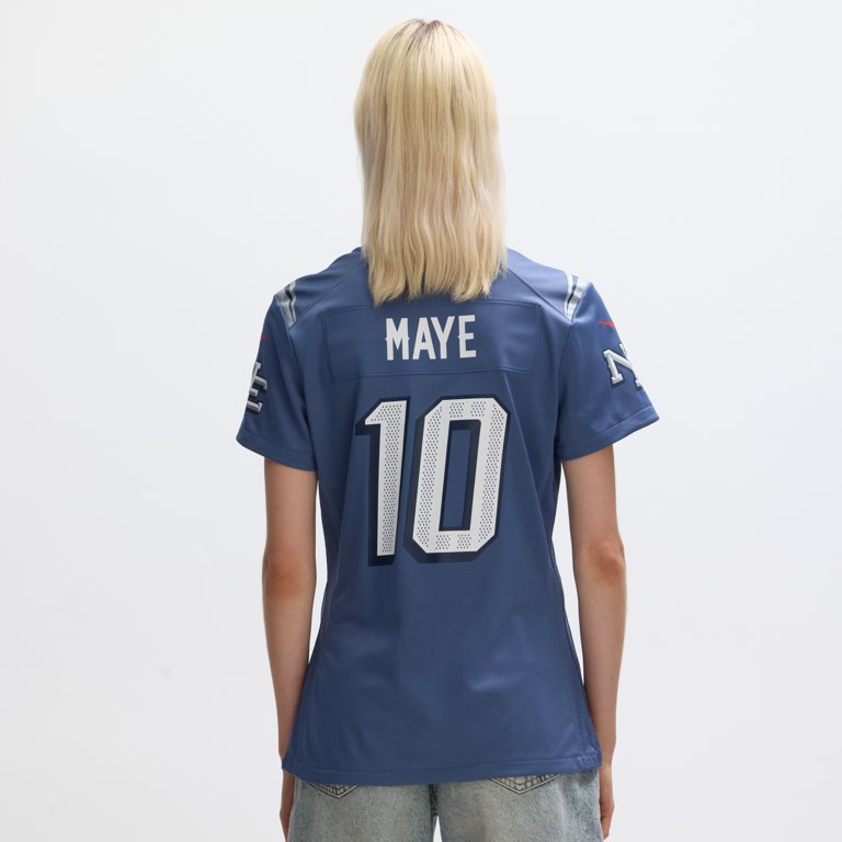 Drake Maye #10 New England Patriots 2025 Rivalries Series Jersey - Size