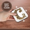thumbnail image 7 of 3drose, Elegant Image of Gold Victorian Ornate Monogram Initial C, Set of 4 Coasters - Soft, 7 of 7