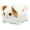 C, variant on C Rope Wagging Tail Spinning Plush Doll For Kids Backpack Keychain Pulling Pendant
