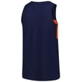 thumbnail image 3 of Men's Mitchell & Ness Navy Chicago Bears Retro Colorblock Tank Top, 3 of 5