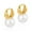 Style 01, variant on PRIYAL Freshwater Cultured Pearl Earrings Leverback Dangle Stud Pearl Earrings