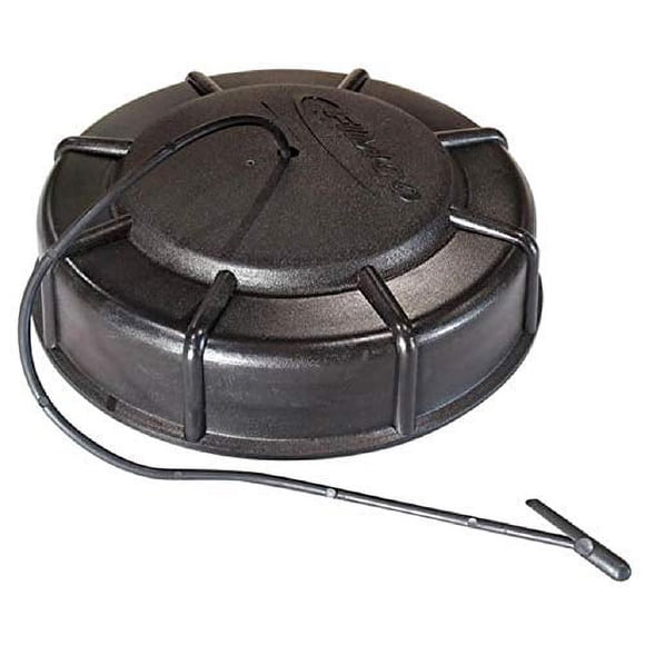Fimco 5058188 Fill Cap for Fimco Sprayers (Part# 10525), Replacement 5-Inch Screw-Type Lid & Tether With Lanyard For 10-60 Gallon Sprayer Tanks, 8-3/4