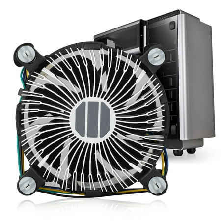 CPU Heatsink Fan Air Cooler, TSV CPU Cooling Fan Compatible with LGA1150 LGA1151 LGA1155 (Best Cpu Air Cooler For Overclocking 2019)