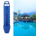 thumbnail image 2 of Billuyoard Termómetro de temperatura de piscina de fácil lectura Termómetro flotante de agua Termómetro de piscina de acuario duradero Tubo de ensayo de Jardín y Patio Billuyoard HA017067-00, 2 of 6