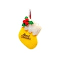 thumbnail image 2 of AOMXGD 2 Pack Mini Christmas Stocking Ornaments, Plastic Hanging Decor for Xmas Tree Mantel Holiday Party Decor, 2 Count, 2 of 6