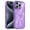 Purple, variant on Translucent Glitter Case for Apple iPhone 12 Pro / 12 6.1", iPhone 12 Pro / 12 6.1" Case for Women Girls, Compatible with Magsafe Slim Fit Anti-Scratch Bumper Rugged Anti-Yellowing Cover, Pink