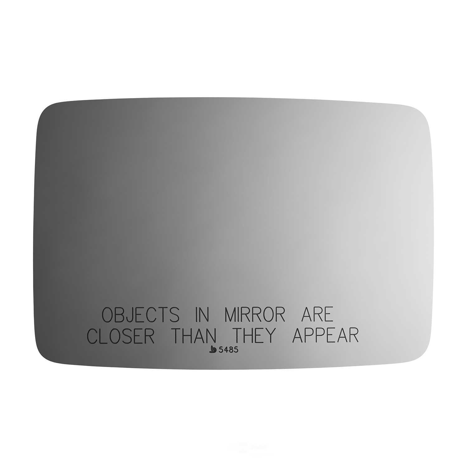 Burco Side View Mirror Replacement Glass - Clear Glass - 5485
