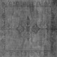 thumbnail image 1 of Ahgly Company Indoor Square Oriental Gray Industrial Area Rugs, 4' Square, 1 of 4