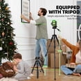 thumbnail image 3 of Laser Level Huepar 360° con trípode alto, batería recargable, 3 of 9