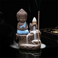 thumbnail image 4 of 1pc Little Monk Backflow Incense Burner, Creative Home & Teahouse Decor (Without Incense), 4 of 8