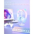 thumbnail image 3 of (Auriculares Bluetooth para niños con control de volumen de 85/95 dB para teléfonos inteligentes, iPad, tabletas, Kindle, auriculares estéreo escolares para niños, 3 of 5