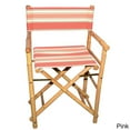 thumbnail image 4 of Chair Bamboo Director Low-Color:Yellow Stripe,Quantity:2, 4 of 5