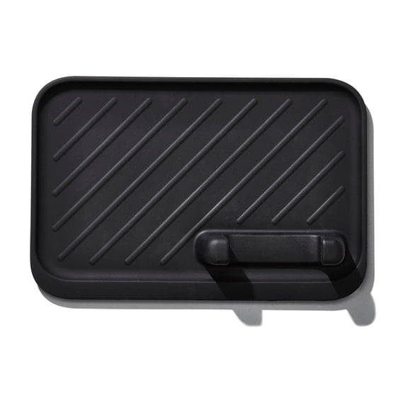 OXO SoftWorks Grilling Tool Rest, Black, Heat-Resistant Silicone