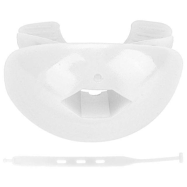Shock Mouth Guard, Football Mouthguard Teeth Protection Portable Food Grade With Lanyard For Lacrosse For Football For Adults