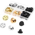 thumbnail image 1 of Pin Backs, Serizo 84 Pcs Verrous pour Broche et Chapeau (Styles Assortis), 1 of 5