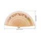 thumbnail image 2 of Wooden Fan Vintage Fan Small Hand Fan Spanish Floral Folding Hand Fan Vintage Handheld Fan for Wedding Dancing Party Cosplay Wall Decoration, 2 of 4