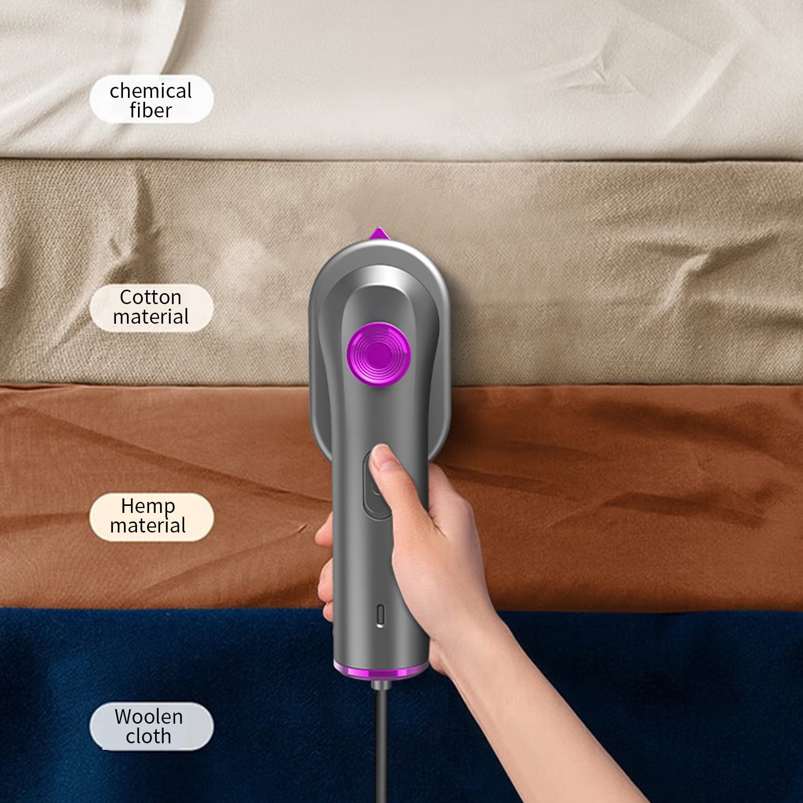 Home Saving! Jubipavy Powerful Handheld Clothing Portable Travel Steam Iron For Clothes Garment Wrinkles Remover For Clothing