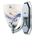 thumbnail image 4 of Elk Home Mix and Match Vanity 1-Light Wall Lamp in Chrome with Mountain Glass, 4 of 4