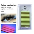 thumbnail image 2 of vnanda Glowing Eyelash Colorful Uv Fake Eyelash Extensions for Stage Performance Long Curly Lightweight Artificial Lashes Multi-colored Mix Sterilized Easy, 2 of 8